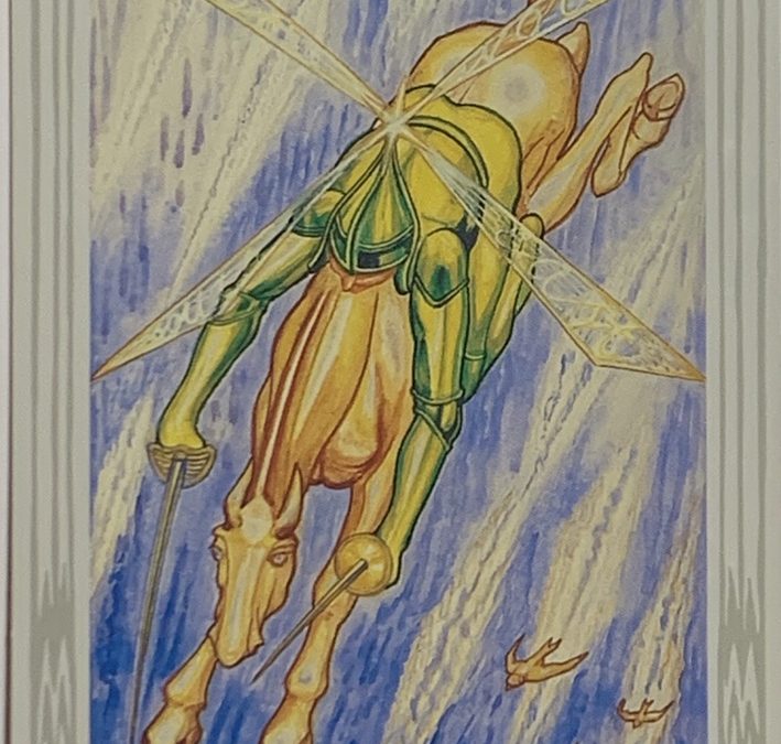 Harnessing the Swift Energy of the Knight of Swords Tarot Card