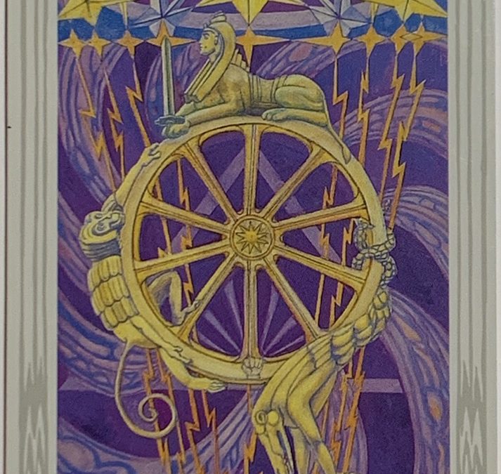Thoth Tarot Card of the Day: Wheel of Fortune – Embrace Change!