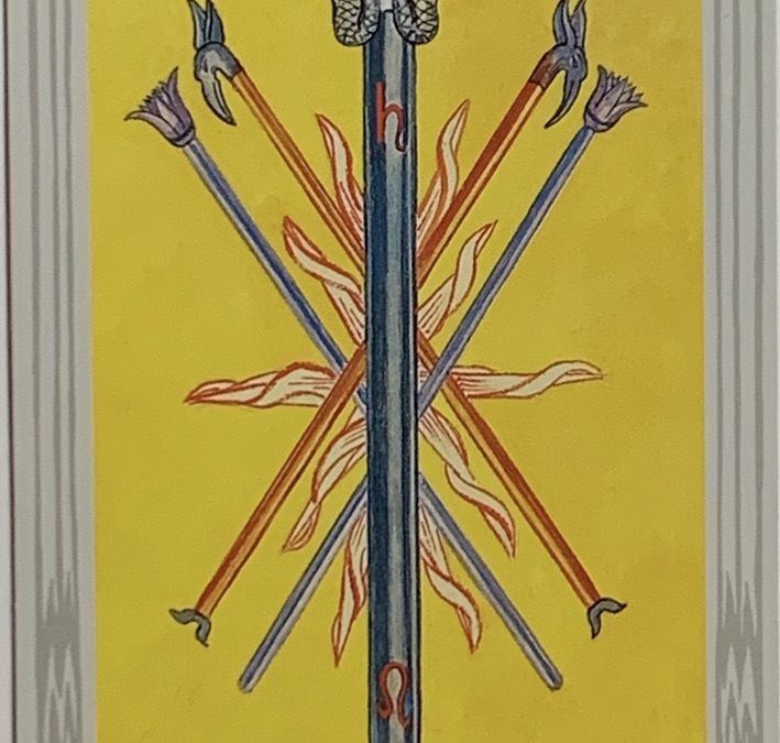 Overcoming Strife: Mastering the Five of Wands Tarot Card