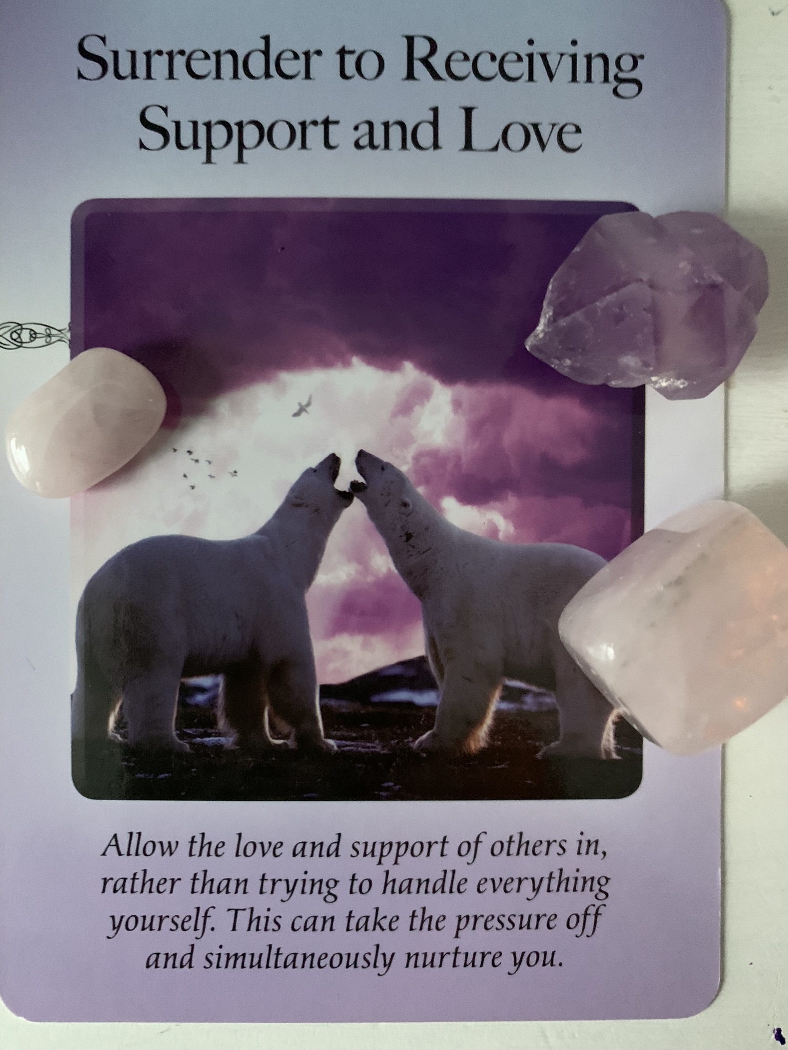 Surrender to Receiving Support and Love