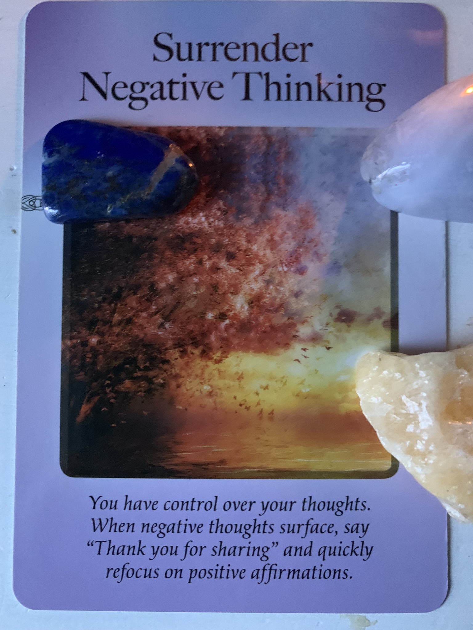 Surrender Negative Thinking