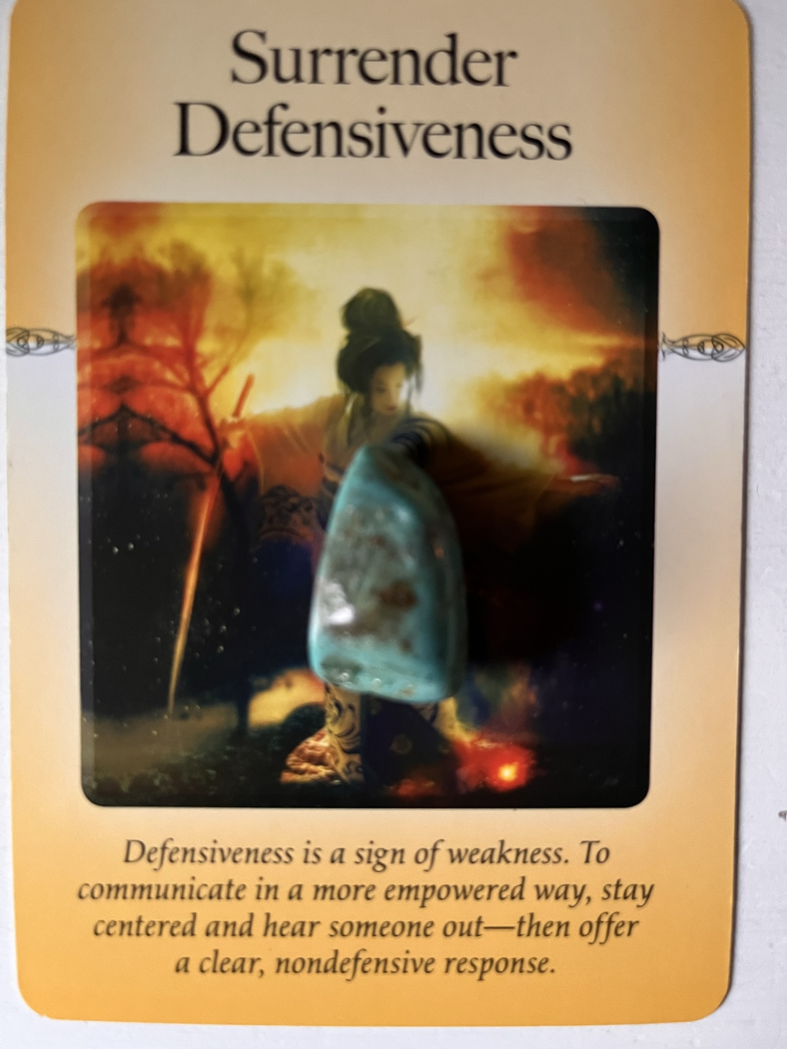 Surrender Defensiveness