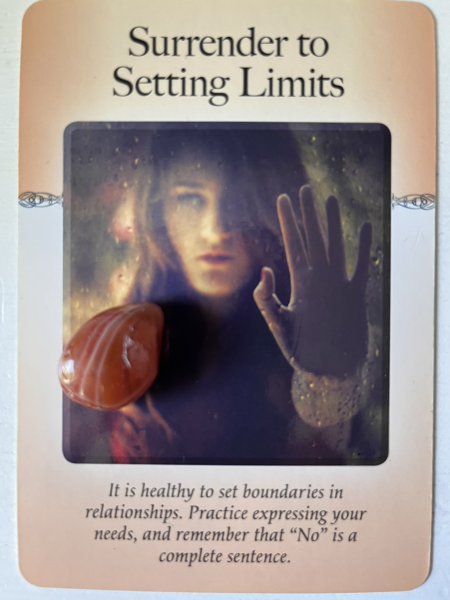 Surrender to Setting Limits