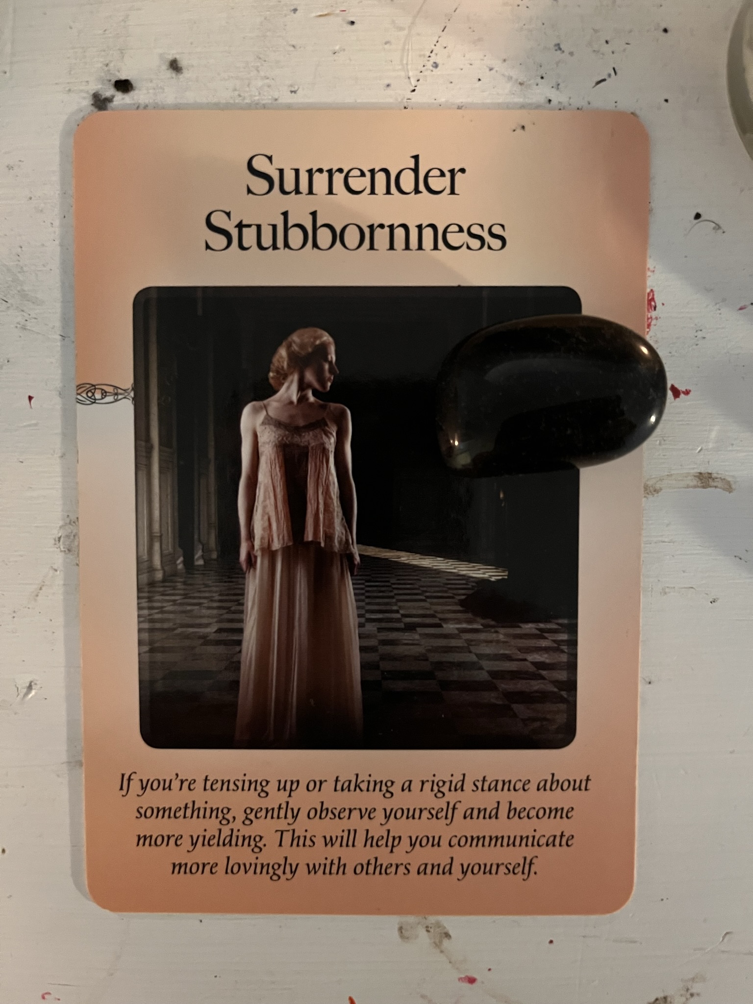 Surrender Stubbornness