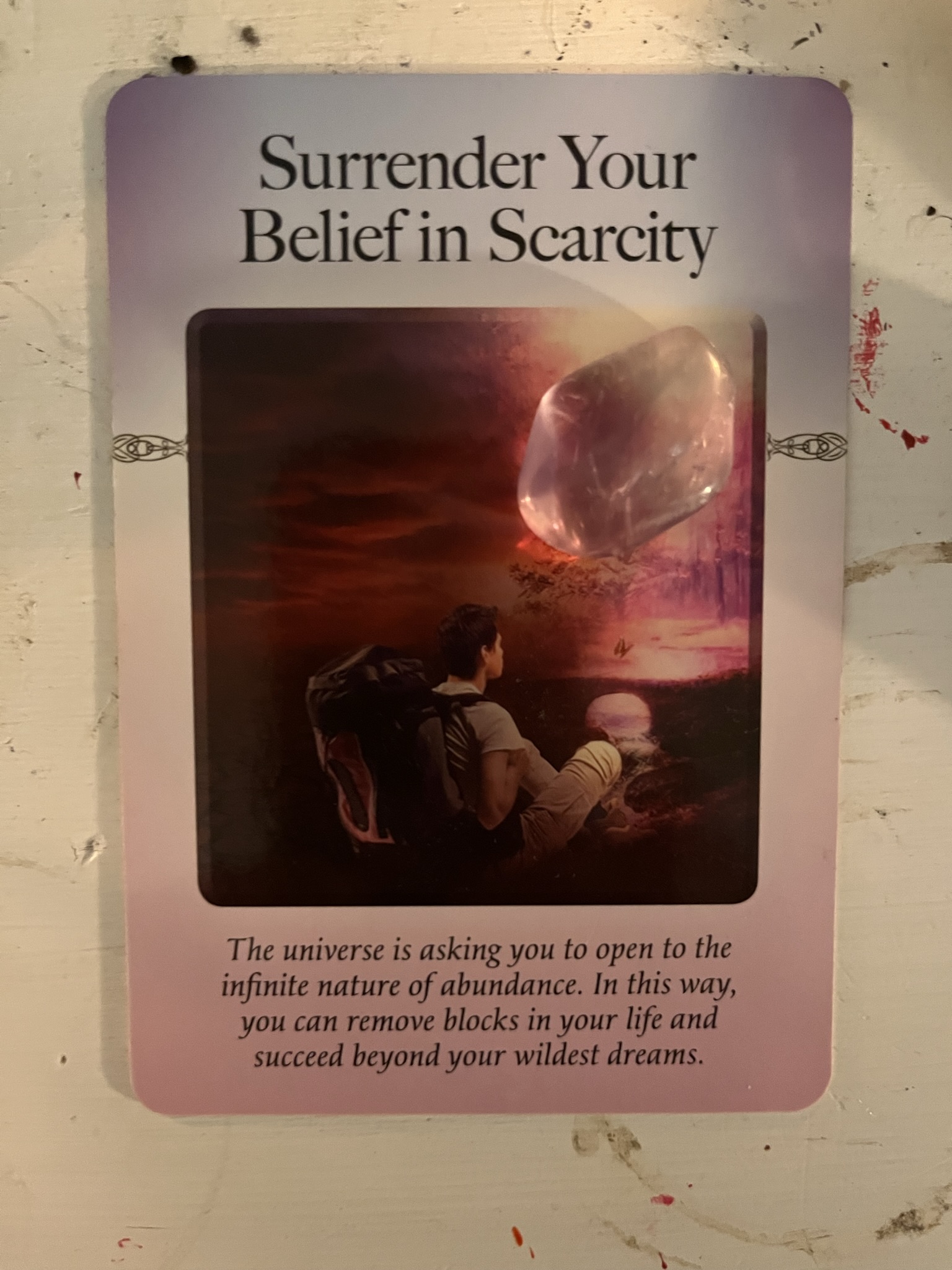 Surrender Your Belief in Scarcity